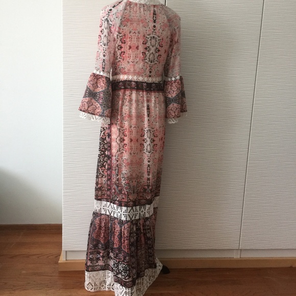Bebe Bohemian Maxi Dress - Picture 3 of 7